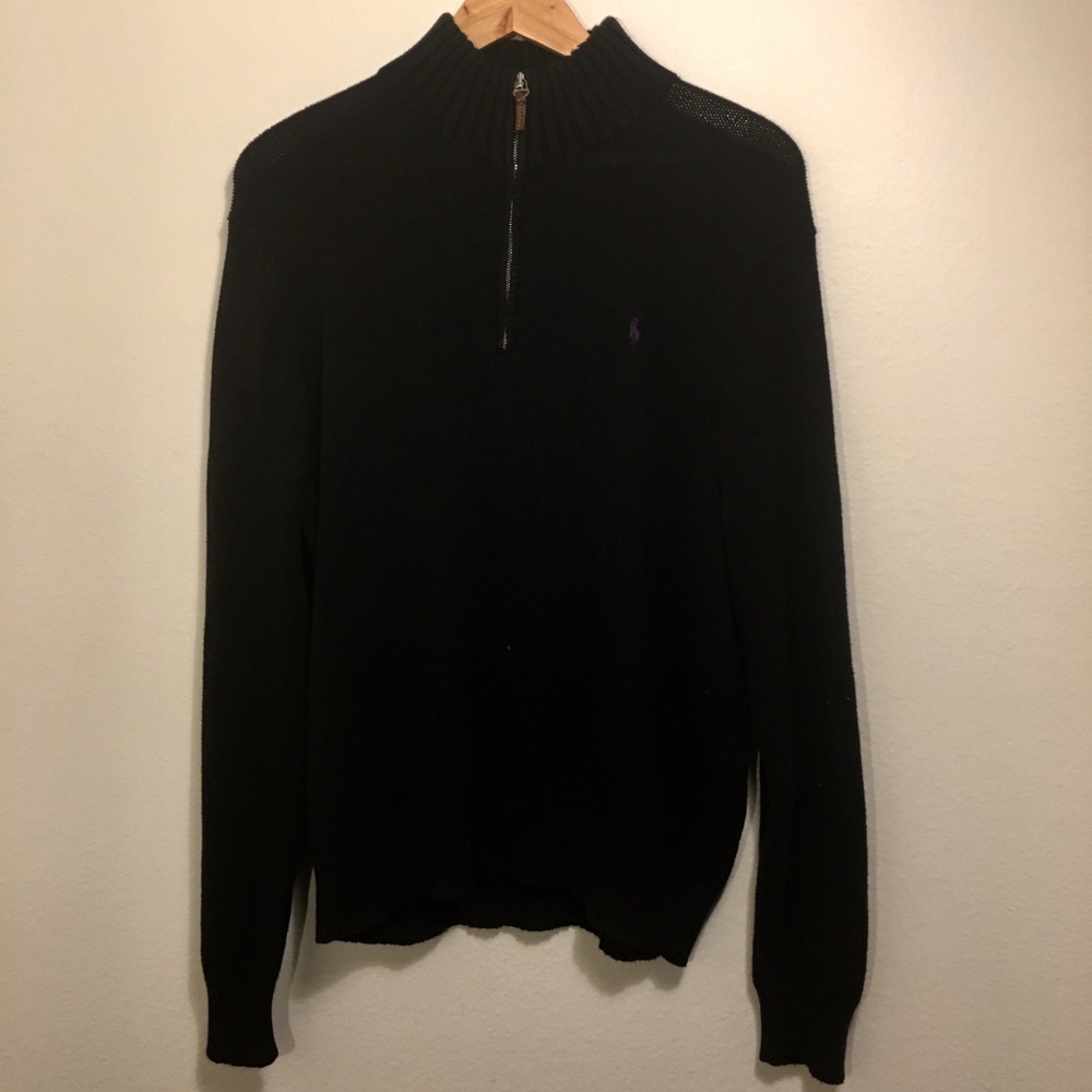 Vintage Polo by Ralph Lauren Half-zip Turtle neck
